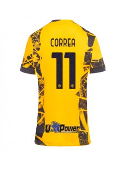 Inter Milan Joaquin Correa #11 Ausweichtrikot für Frauen 2024-25 Kurzarm